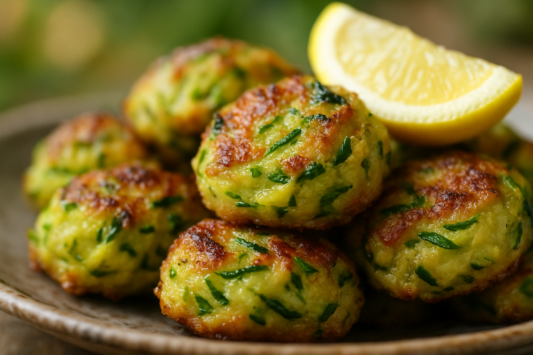 Bombette di zucchine con limone: croccanti e fresche in 10 minuti
