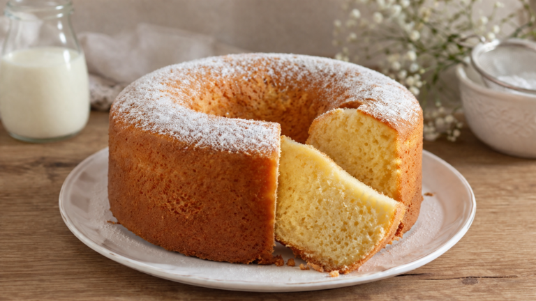 Ciambellone al latte sofficissimo senza burro: la ricetta facile per un dolce alto e leggero