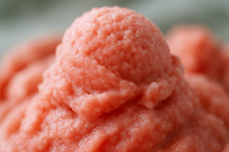 Gelato di anguria congelata e latte: il piacere fresco che ti salta addosso in 5 minuti