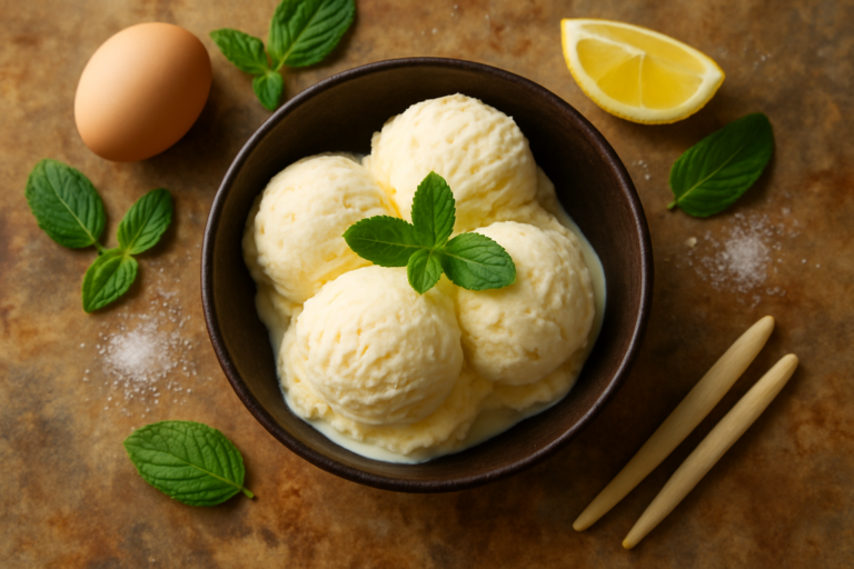 Gelato di una volta senza gelatiera: il dolce rinfrescante fatto in casa con ingredienti semplici
