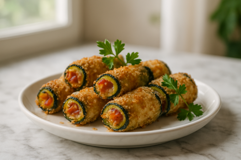 involtini croccanti zucchine