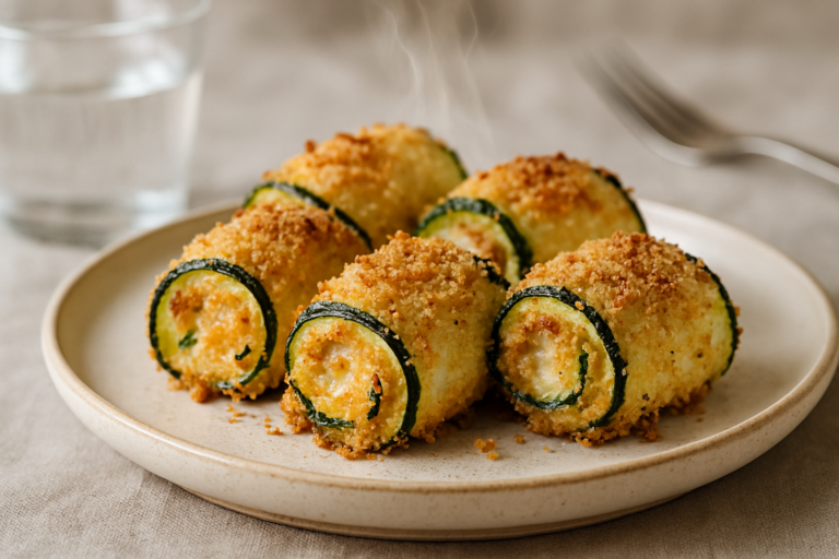 involtini di zucchine croccanti