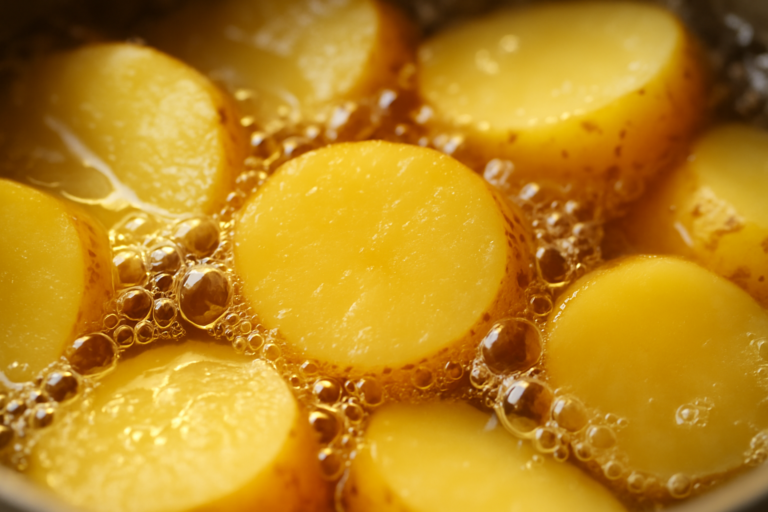L’aceto nell’acqua di cottura delle patate: il trucco dei cuochi che davvero funziona