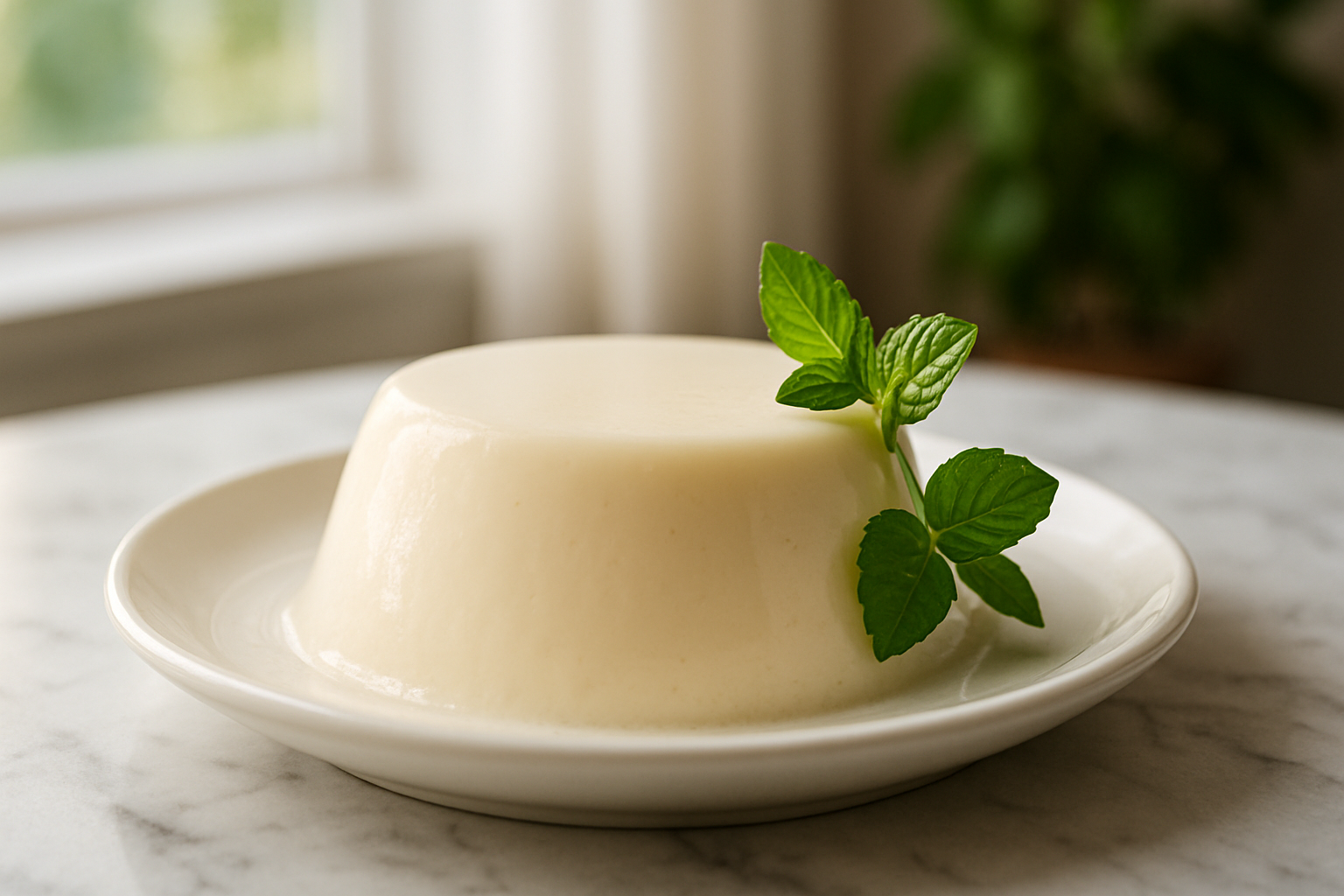 Verrine di panna cotta senza gelatina cremosa e delicata, dalla consistenza naturale e vellutata
