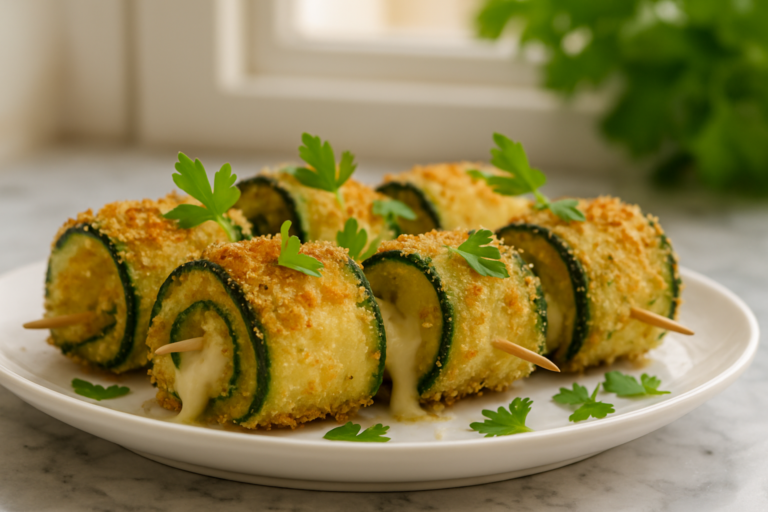 spiedini di zucchine croccanti