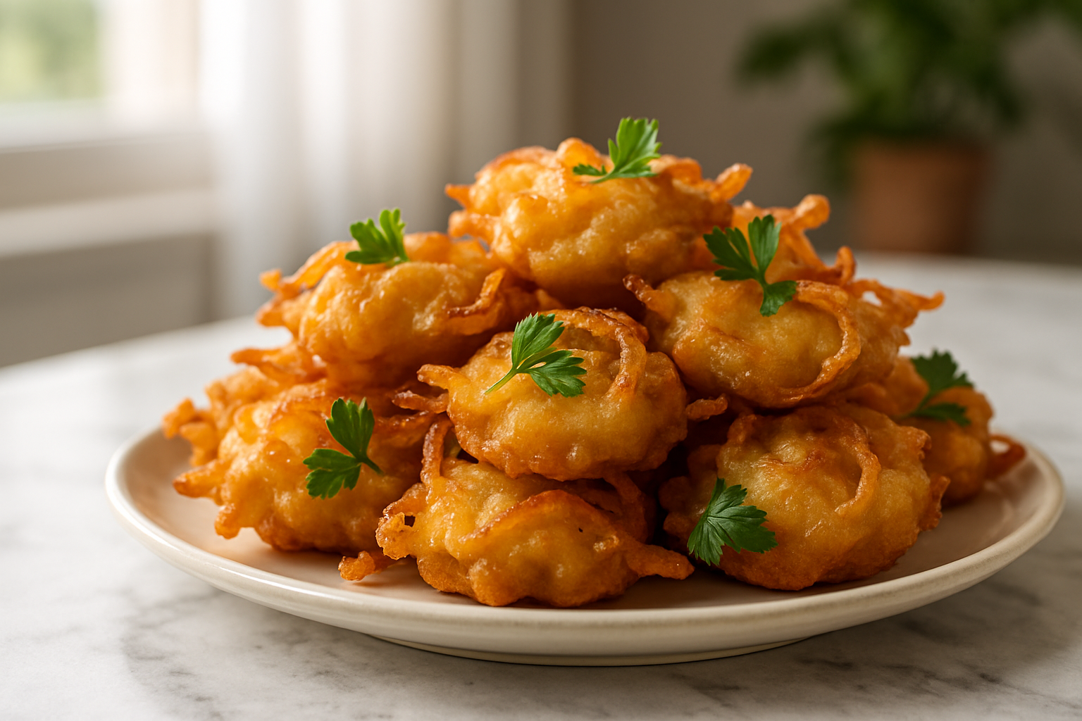 Frittelle di cipolle in pastella: il trucco facile per un antipasto da urlo