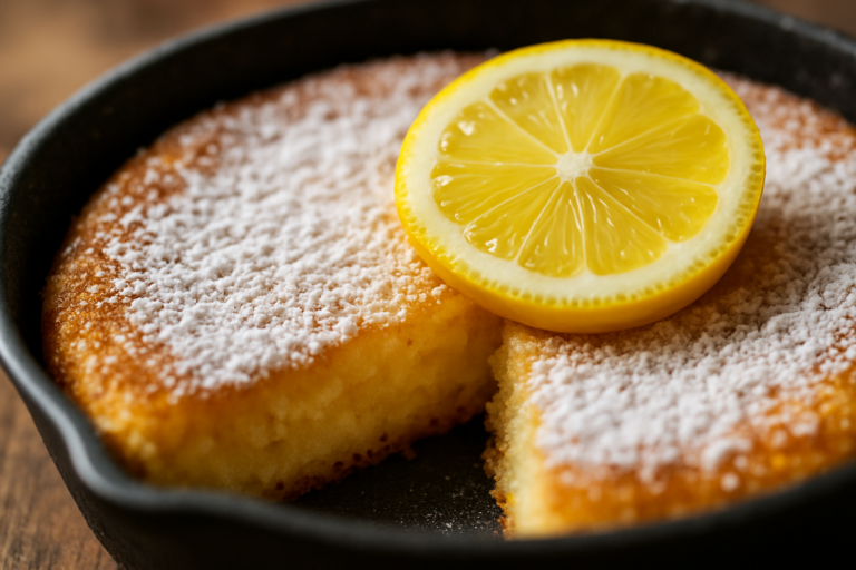 Torta al limone in padella: la sorpresa golosa senza forno per ogni momento